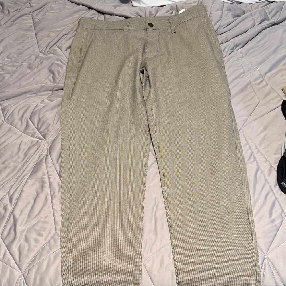 Zara Men's Houndstooth Trousers